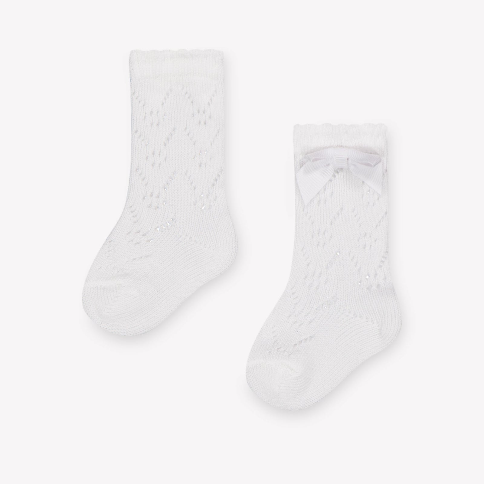 Mayoral Bébé Filles Chaussettes dedans Blanc