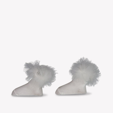 Mayoral Bambino Ragazze Calzini dentro Bianco