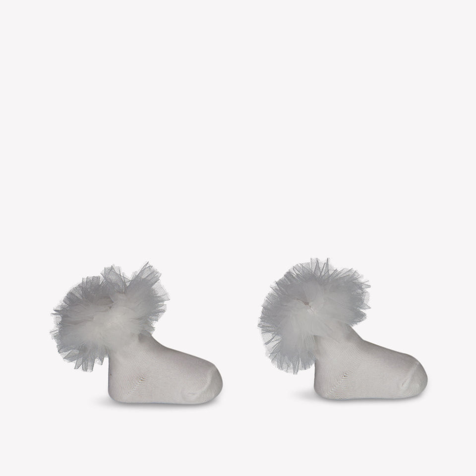 Mayoral Bambino Ragazze Calzini dentro Bianco