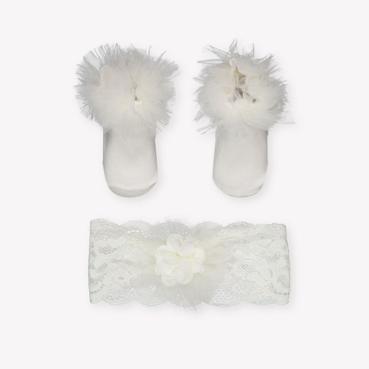 Mayoral Baby Mädchen Socken rein Grauweiß