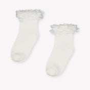 Mayoral Bébé Filles Chaussettes en blanc cassé