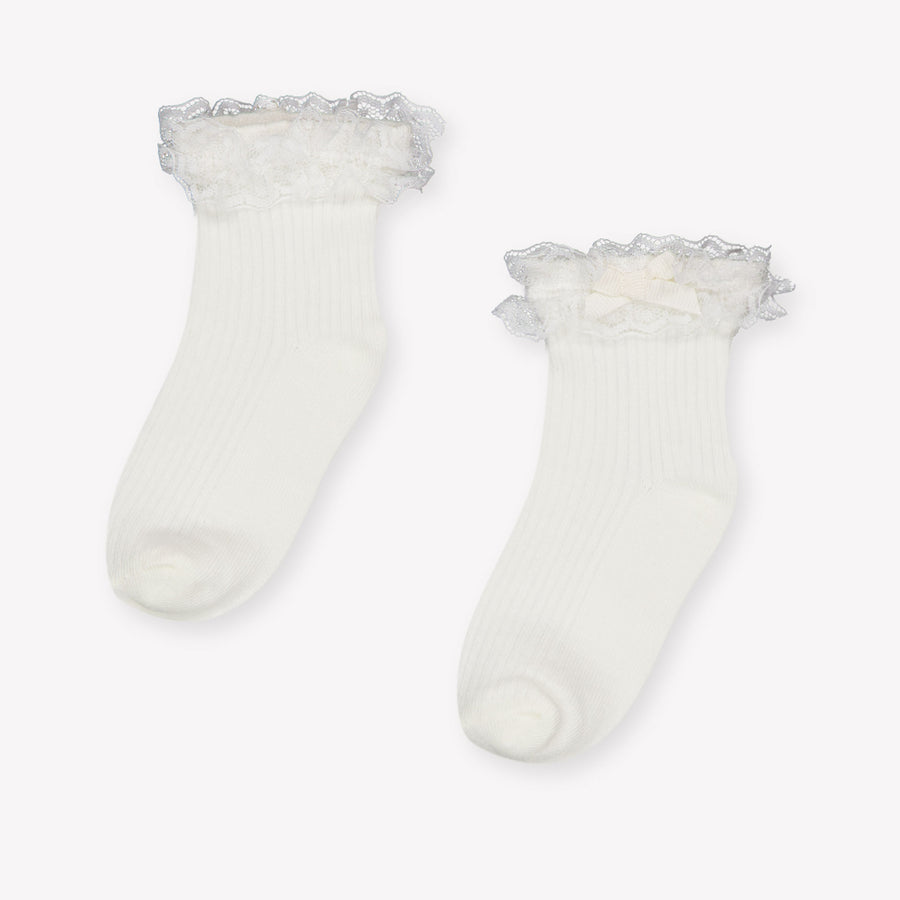 Mayoral bebe Chicas Calcetines adentro Blanco Roto