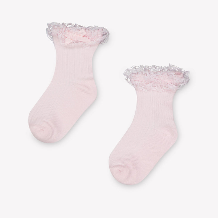 Mayoral Bébé Filles Chaussettes dedans Rose Léger