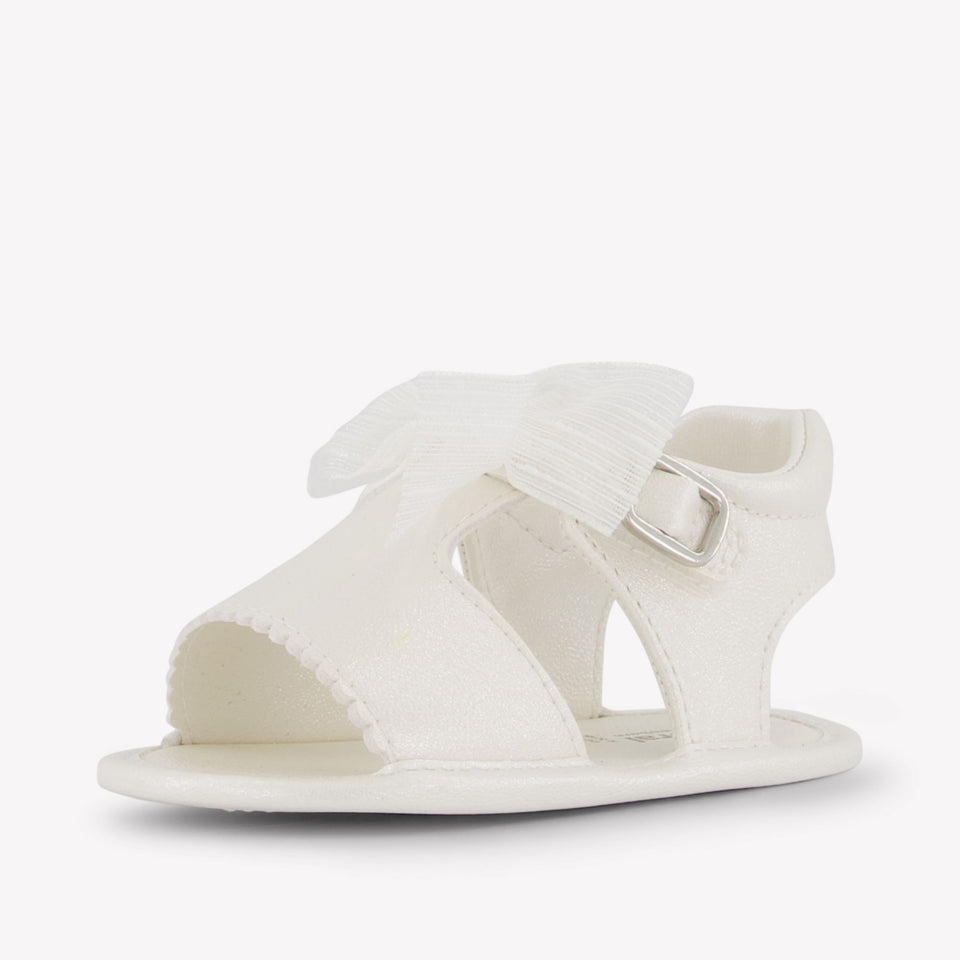 Mayoral Baby Meisjes Sandalen in Wit