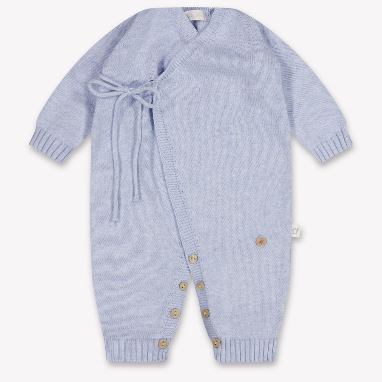 Martin Ananda Baby Unisex Playsuit In Light Blue