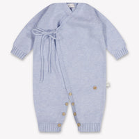 Martin Ananda Baby Unisex Playsuit In Light Blue