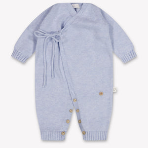 Martin Ananda Baby Unisex Playsuit In Light Blue