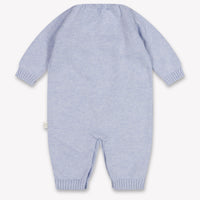 Martin Ananda Baby Unisex Playsuit In Light Blue