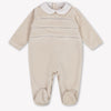 Martín Ananda Bebé Unisex Mono corto en Beige claro