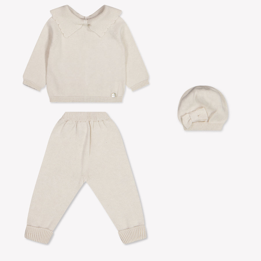 Martin Aranda Baby Mädchen Spielanzug In Helles Beige