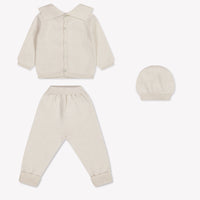 Martin Aranda Baby Mädchen Spielanzug In Helles Beige