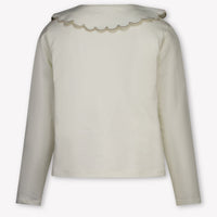 Mayoral Bambini Ragazze Polo In Off White