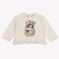 Mayoral Bébé Filles T-shirt dans Beige Clair