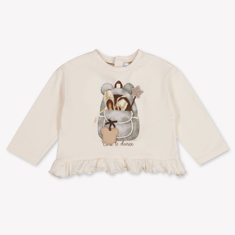 Mayoral Bébé Filles T-shirt dans Beige Clair
