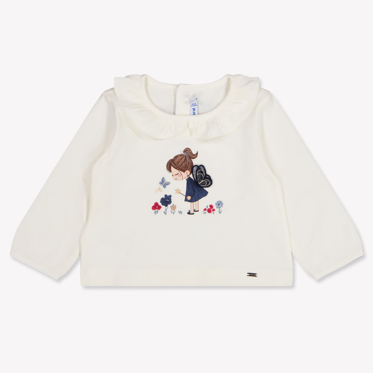 Mayoral Baby Mädchen T-Shirt In Grauweiß