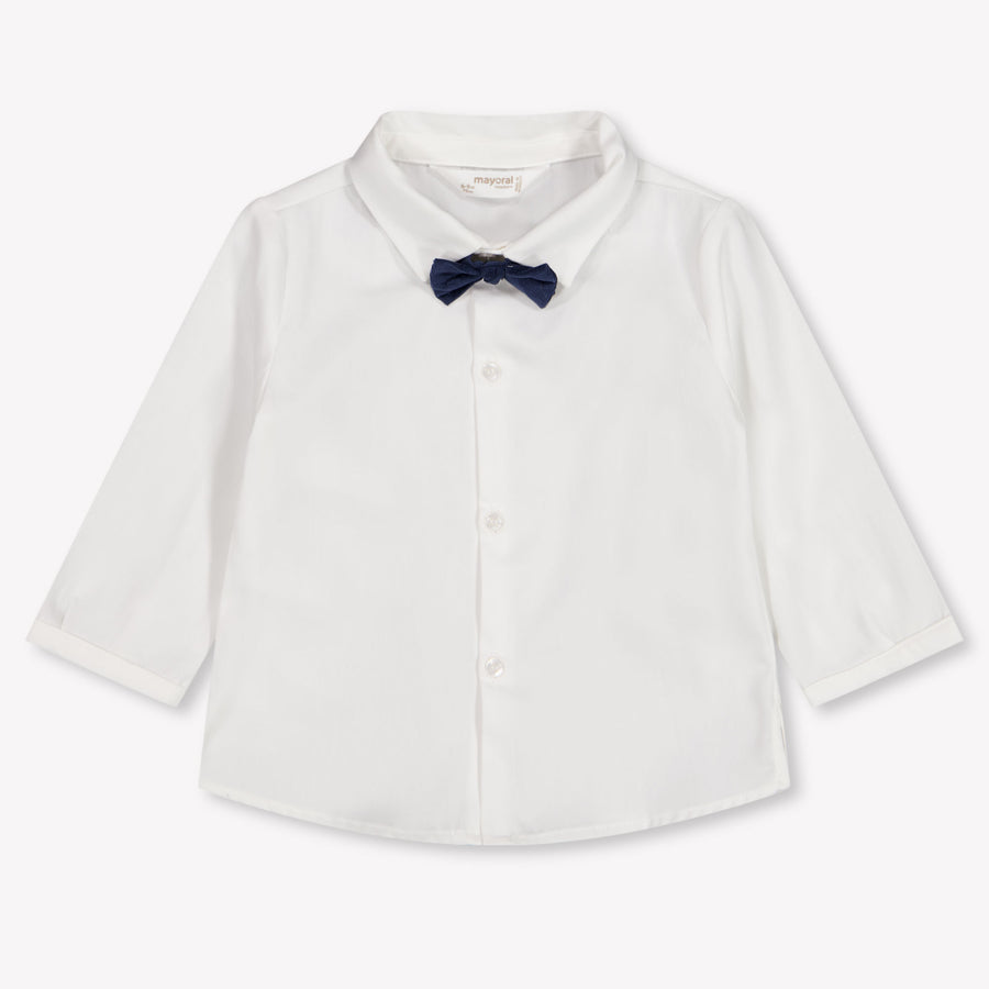 Mayoral Baby Boys Blouse in Off-White
