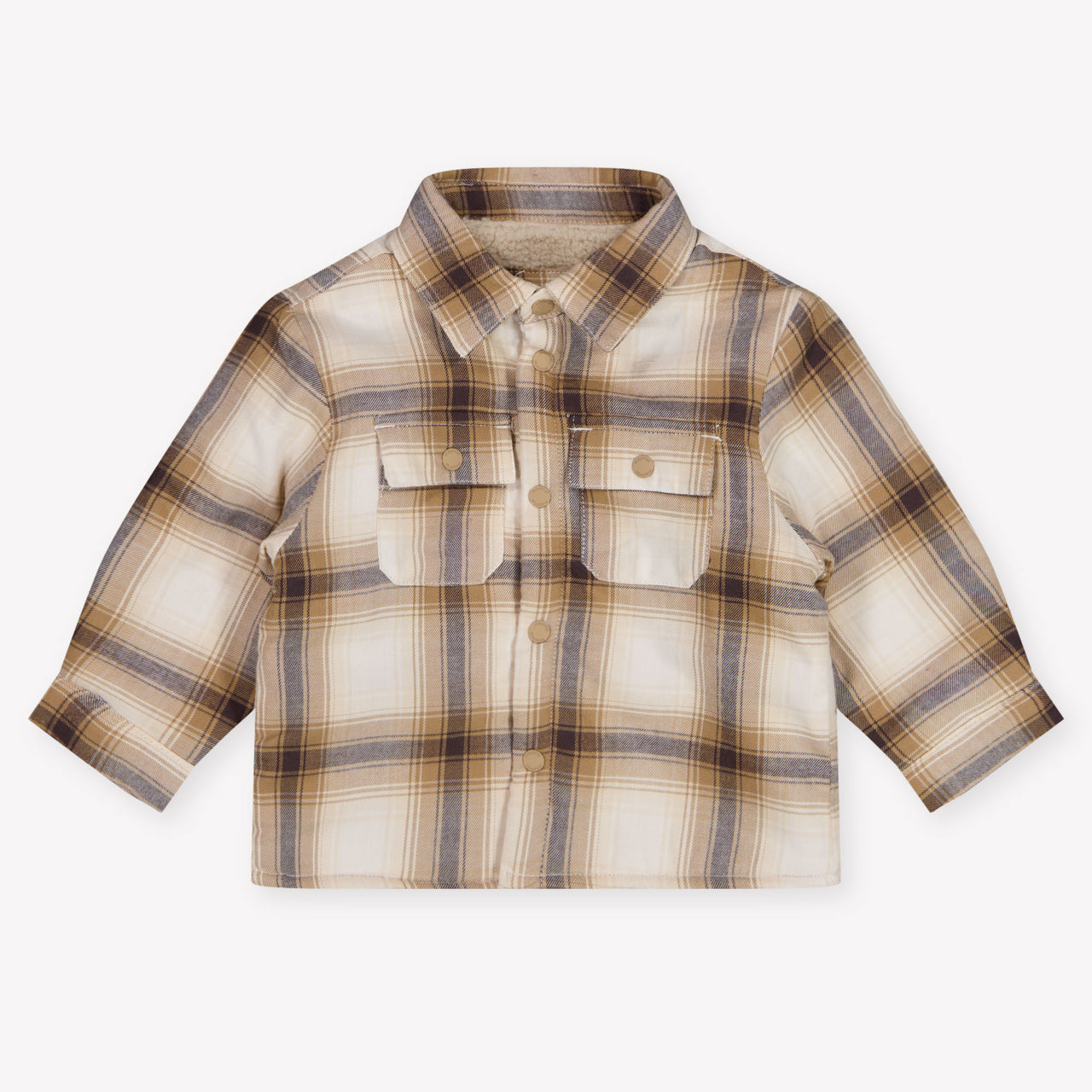 Mayoral Baby Boys Blouse In OffWhite