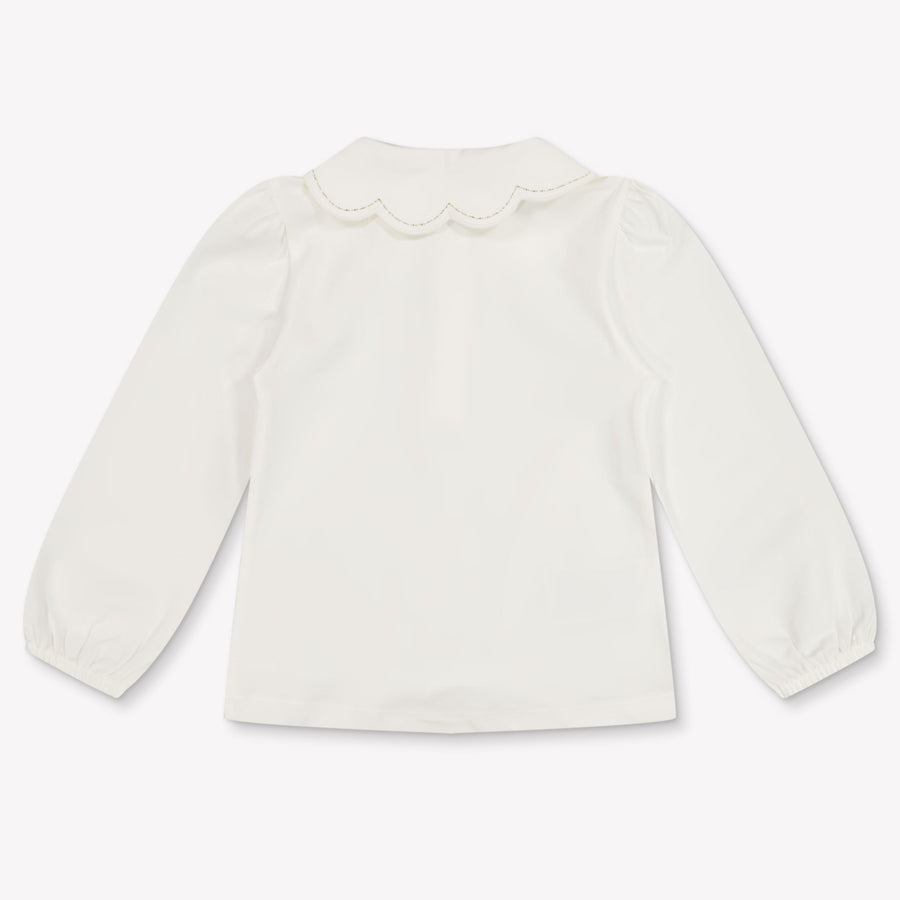 Mayoral Bébé Filles Polo en blanc cassé