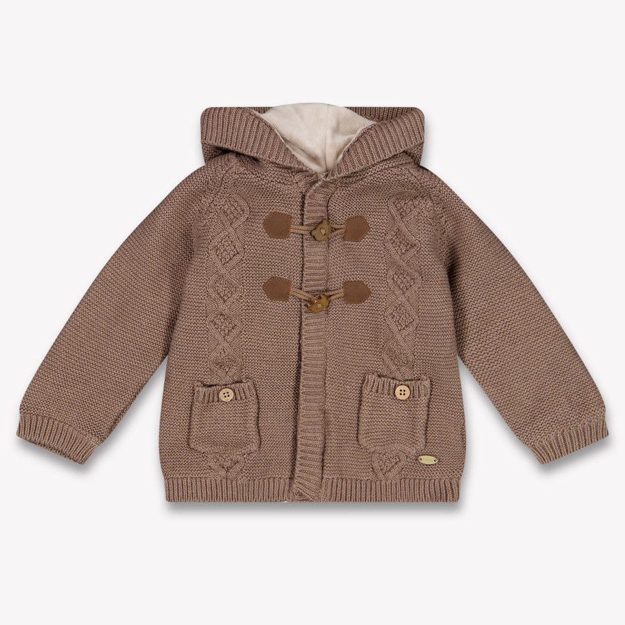 Mayoral Baby Boys Cardigan In Light Brown