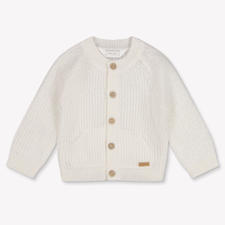 Mayoral Baby Jongens Vest In Licht Beige