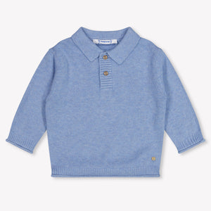 Mayoral Bébé Garçons Pull en Bleu Clair