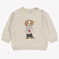 Mayoral bebe Chicos suéter en Beige claro