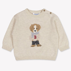 Mayoral bebe Chicos suéter en Beige claro