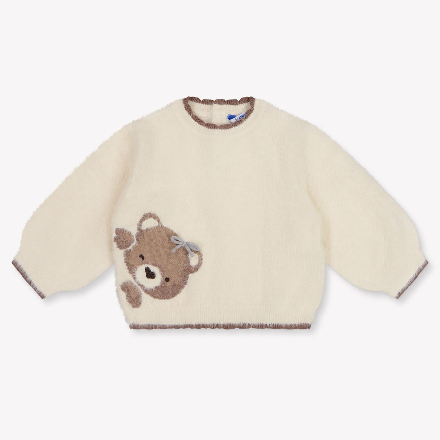 Mayoral Baby Meisjes Trui In Off White