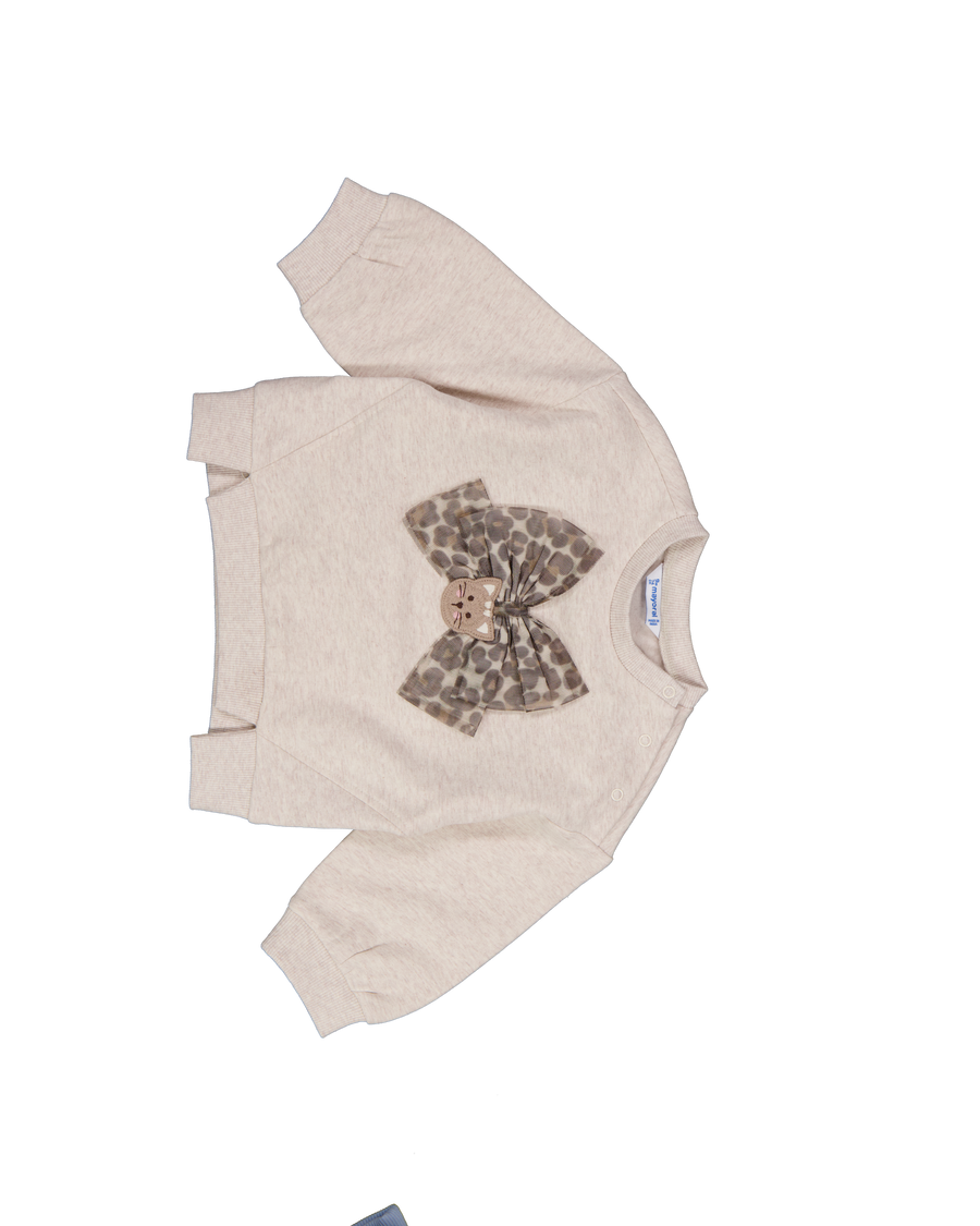 Mayoral Baby Mädchen Pullover rein Helles Beige
