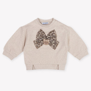 Mayoral Bébé Filles Pull en Beige Clair