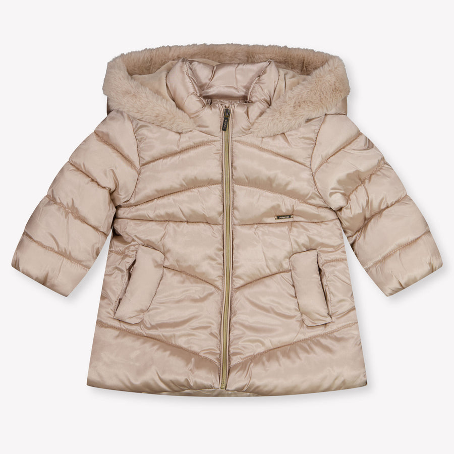 Mayoral bebe Chicas Abrigos de invierno en Beige claro