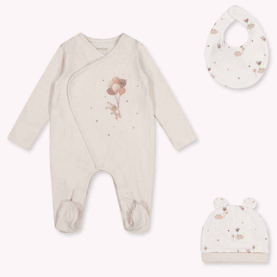 Mayoral Bébé Filles Combishort dans Beige Clair
