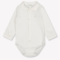 Mayoral bebe Chicos mameluco en Blanco Roto