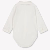 Mayoral bebe Chicos mameluco en Blanco Roto