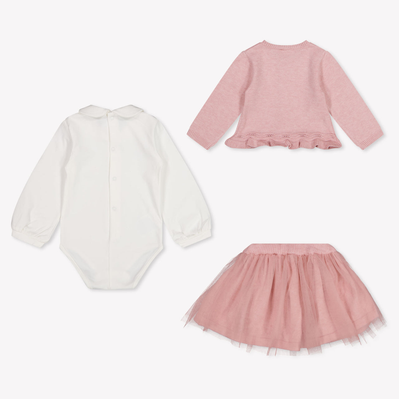 Mayoral bebe Chicas Establecer en Rosa claro