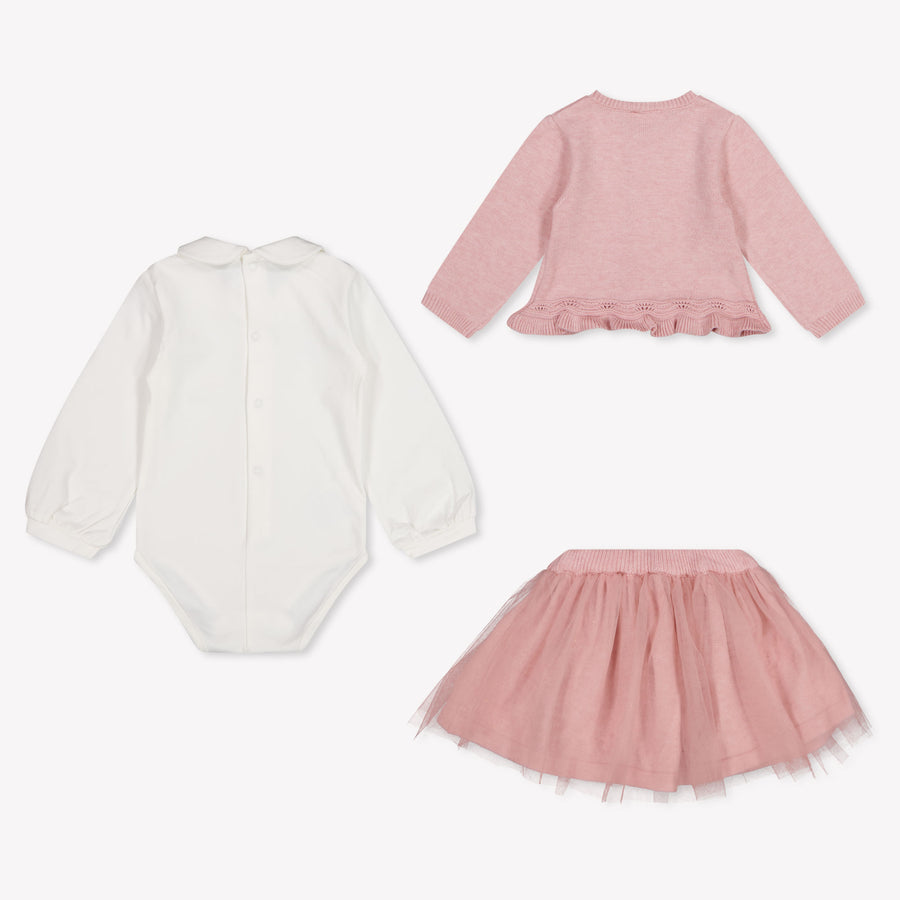 Mayoral bebe Chicas Establecer en Rosa claro