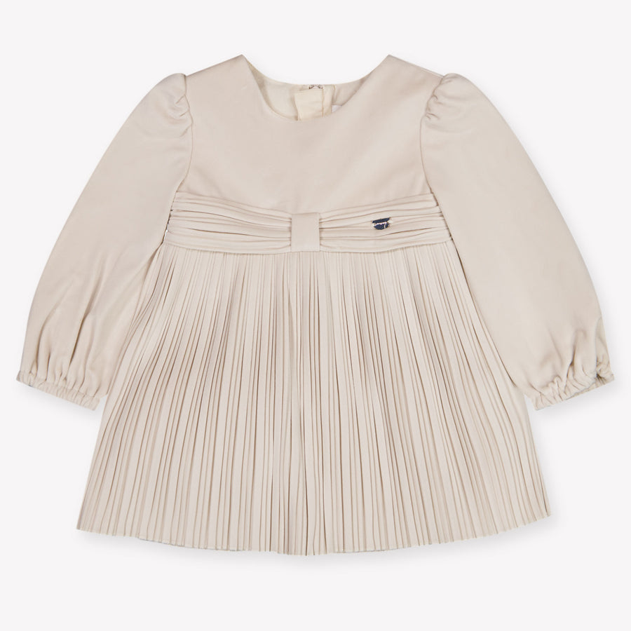 Mayoral Bambino Ragazze Vestirsi Beige Chiaro