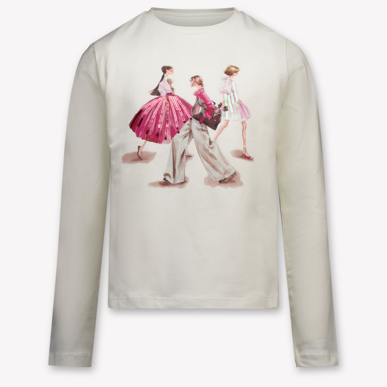 Mayoral Bambini Ragazze Maglietta dentro Off White