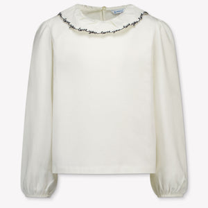 Mayoral Bambini Ragazze Camicetta dentro Off White