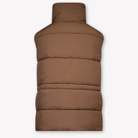 Mayoral Kids Girls Bodywarmer In Brown