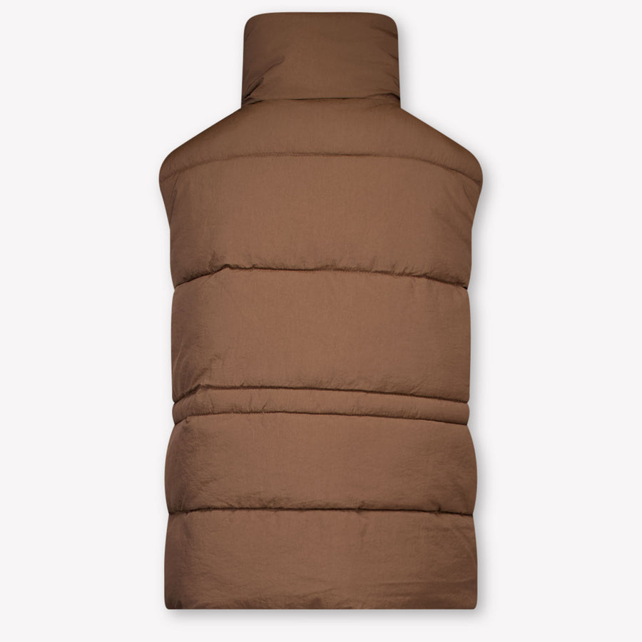 Mayoral Kids Girls Bodywarmer In Brown