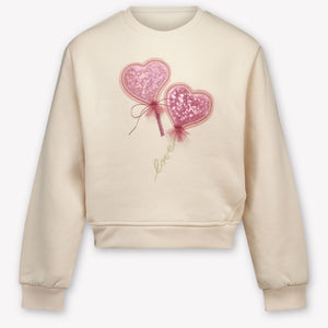 Mayoral Kinder Mädchen Pullover rein Grauweiß