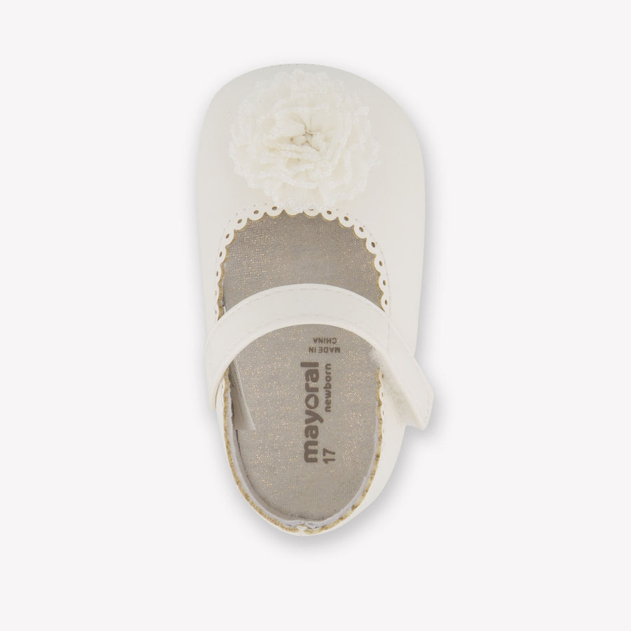 Mayoral Bébé Filles Chaussures en blanc cassé