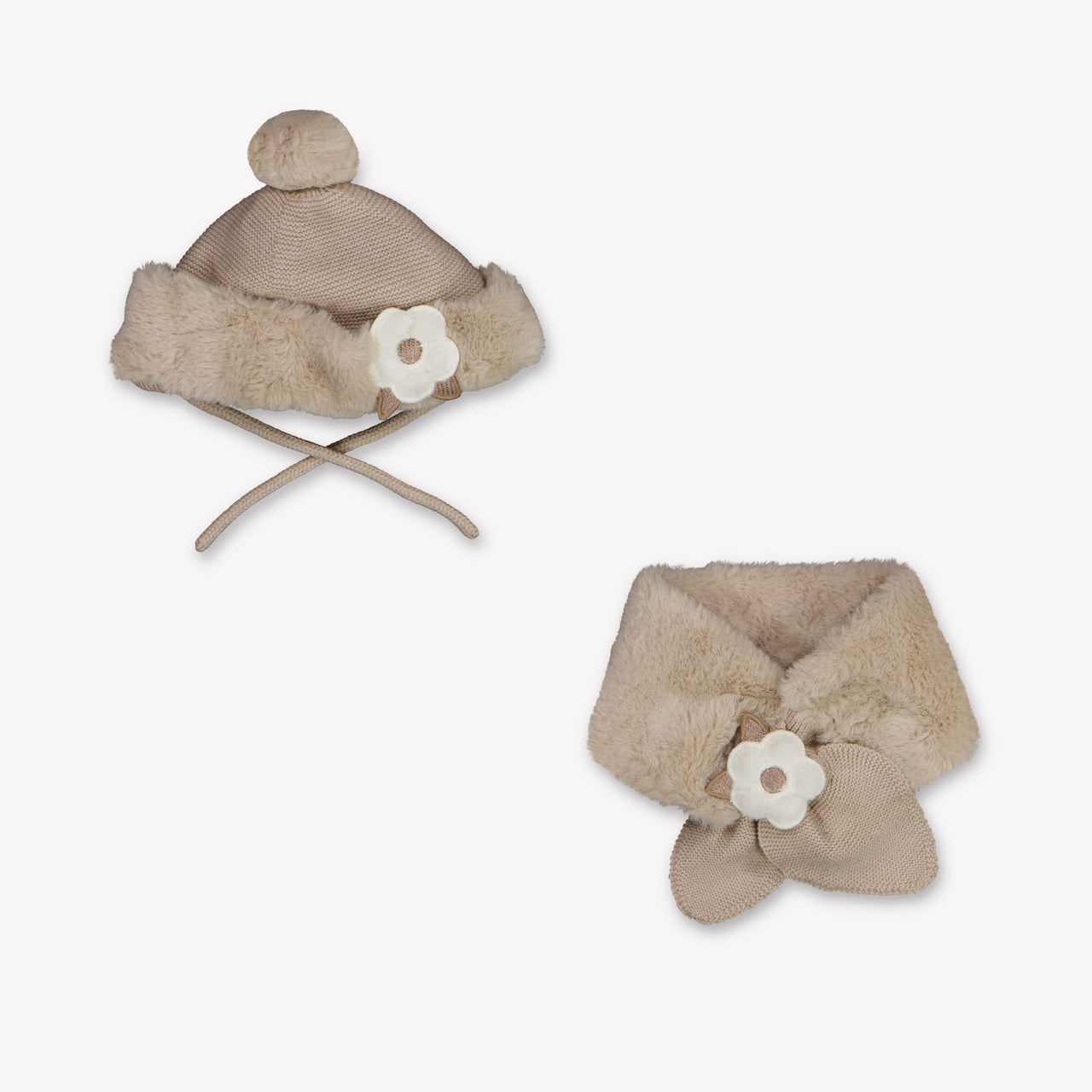 Mayoral Bébé Filles Chapeau dedans Beige