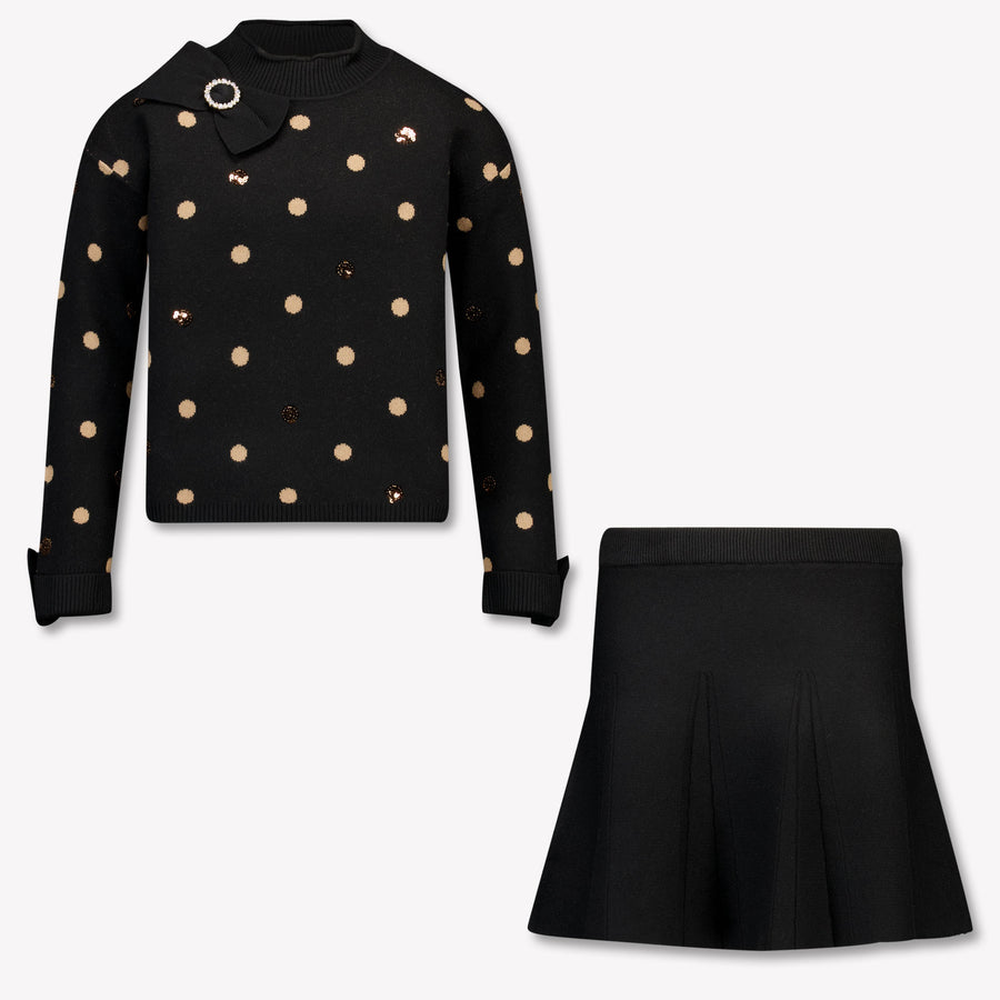 Abel & Lula Kids Girls Set In Black