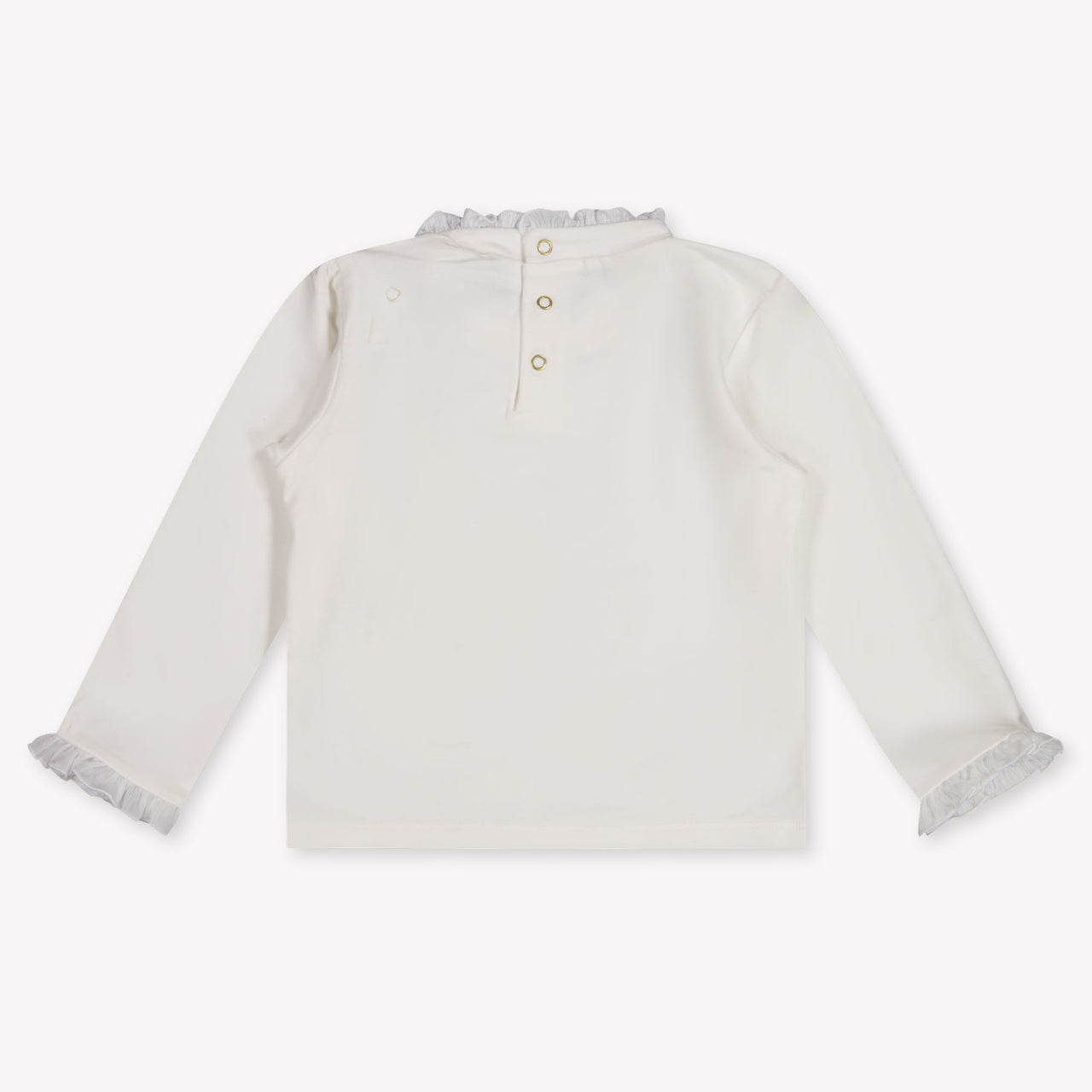 Abel & Lula Baby Mädchen T-Shirt In Grauweiß