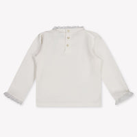 Abel & Lula Baby Mädchen T-Shirt In Grauweiß