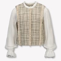 Abel & Lula Kids Girls Set In Beige