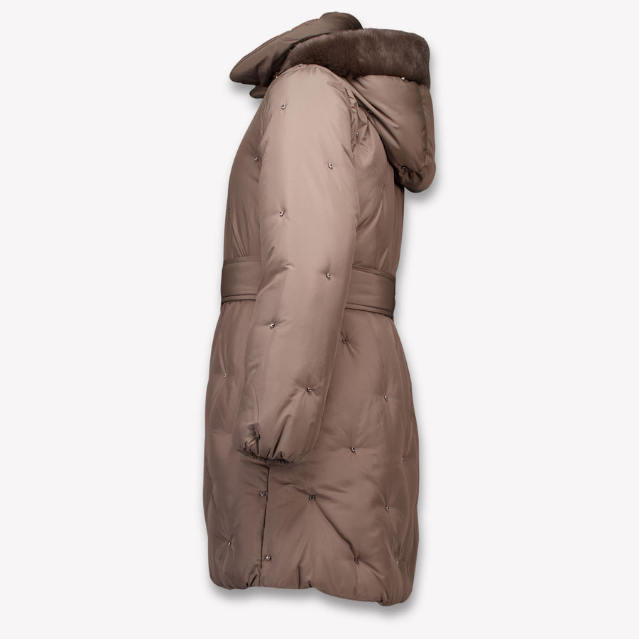 Abel & Lula Enfants Filles Manteau d'hiver Marron
