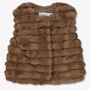 Abel & Lula Baby Girls Jackets In Camel